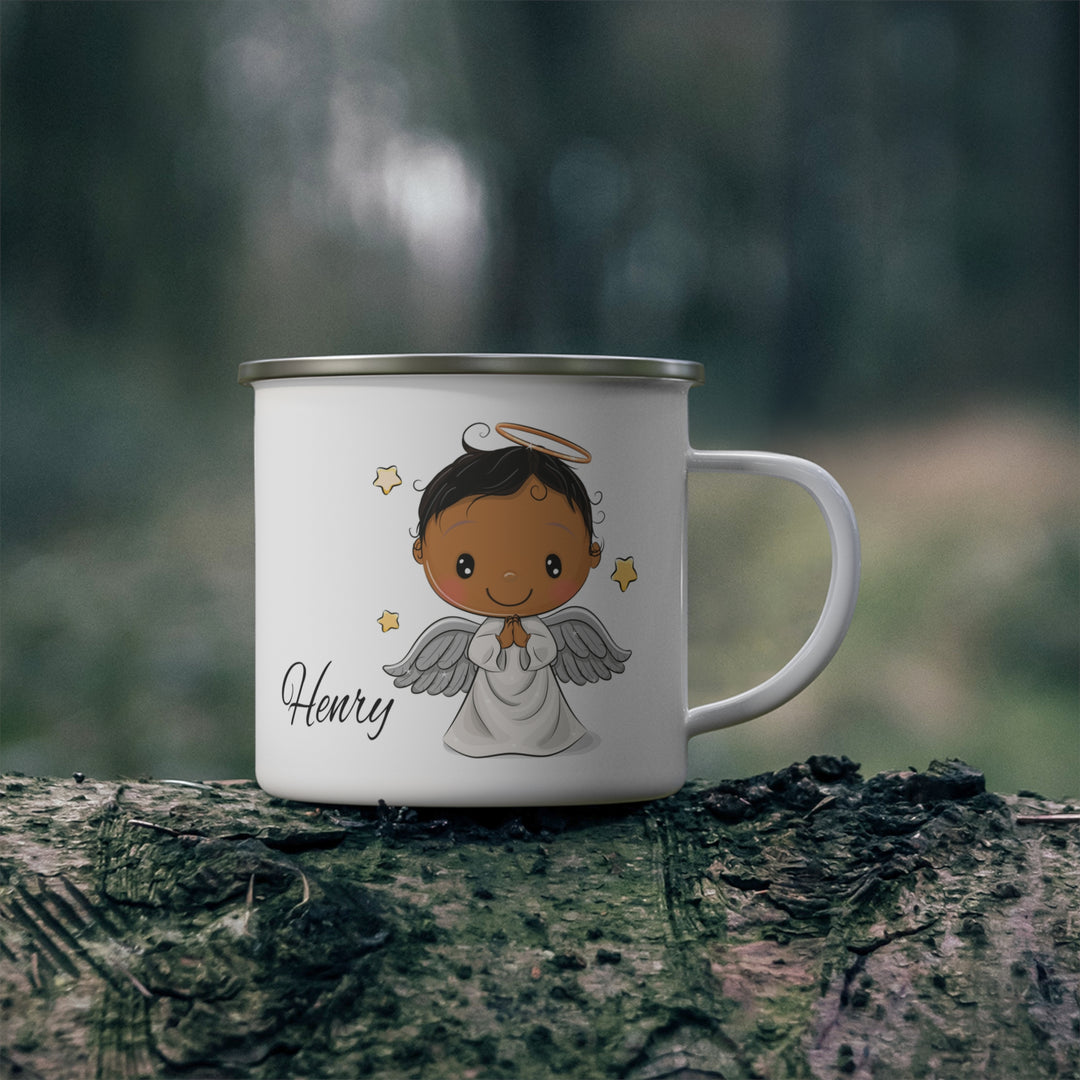 Personalized Enamel or Ceramic Mug - Angels