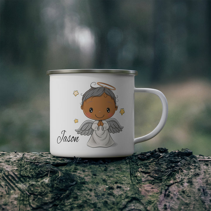 Personalized Enamel or Ceramic Mug - Angels
