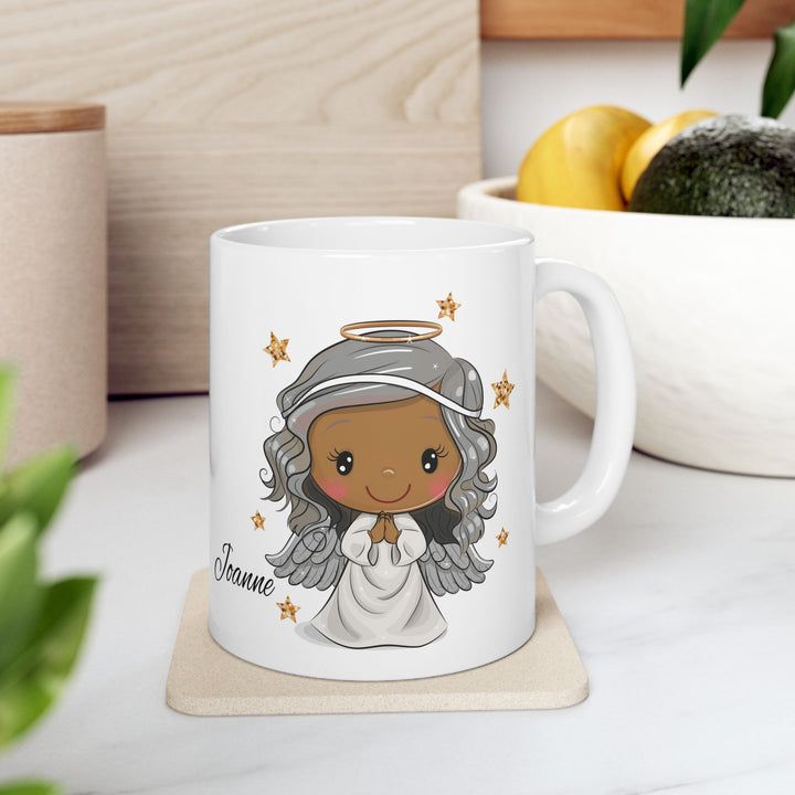 Personalized Enamel or Ceramic Mug - Angels