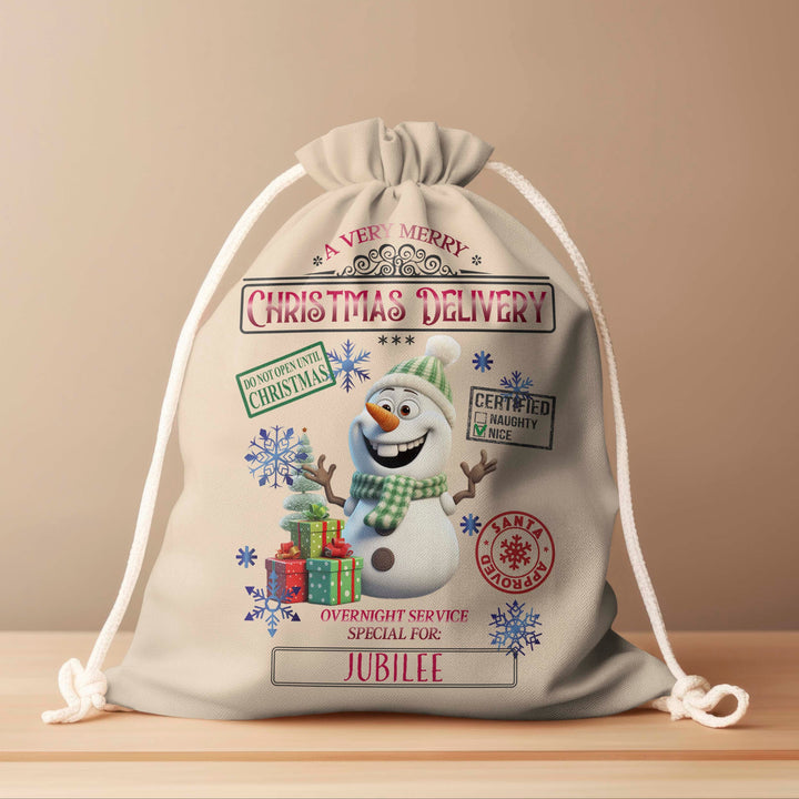 Personalized Multi-Purpose Draw String Bags