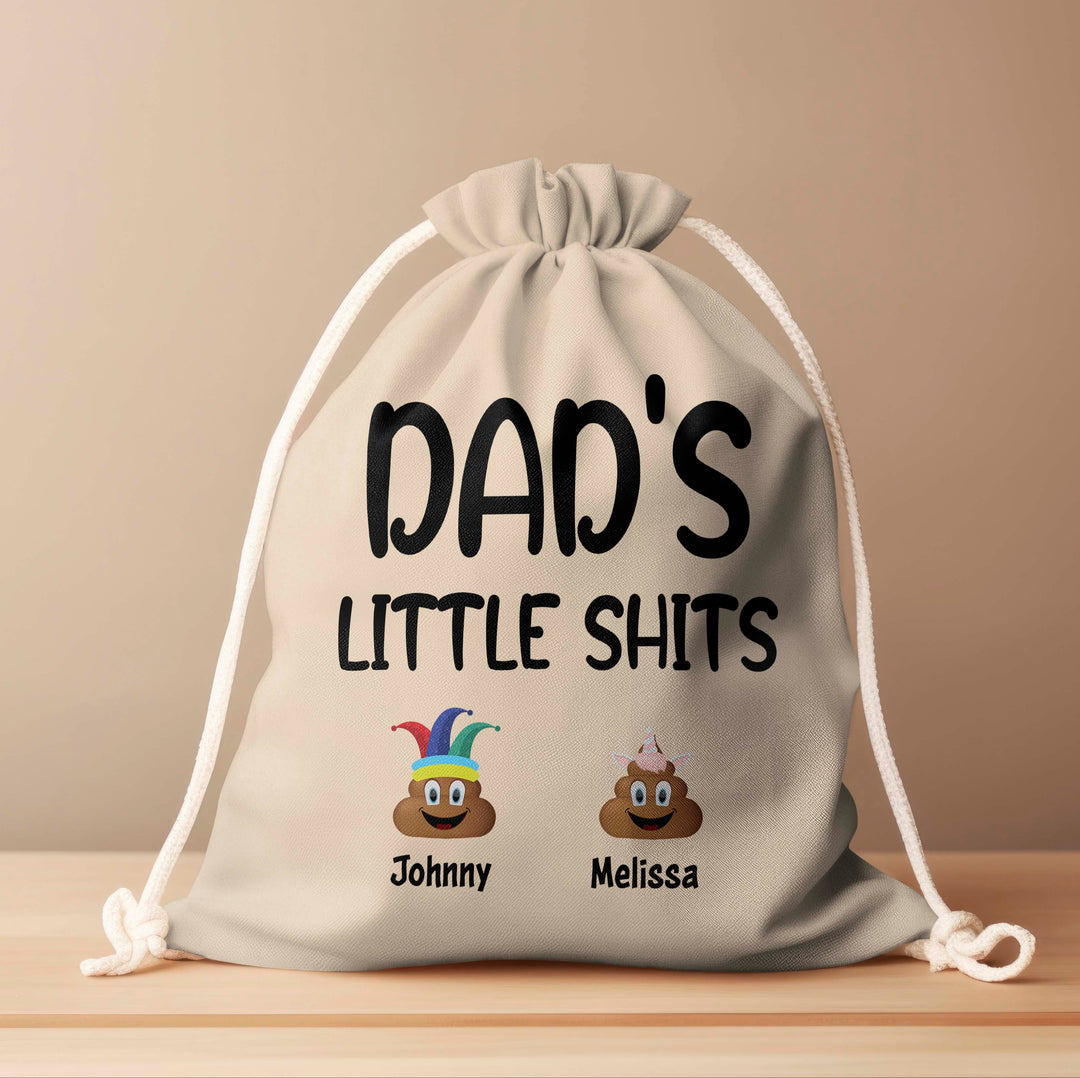 Personalized Drawstring Bag - Little $h%ts
