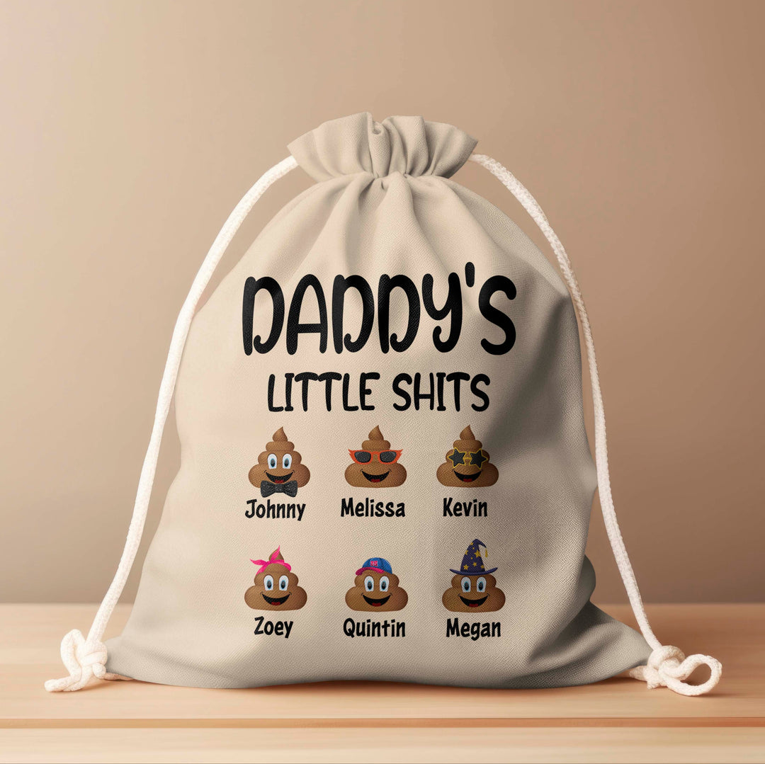Personalized Drawstring Bag - Little $h%ts