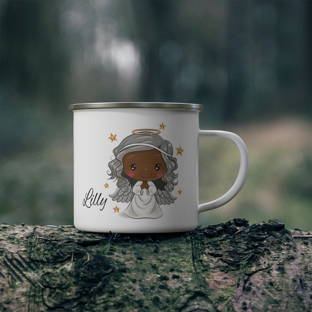 Personalized Enamel or Ceramic Mug - Angels