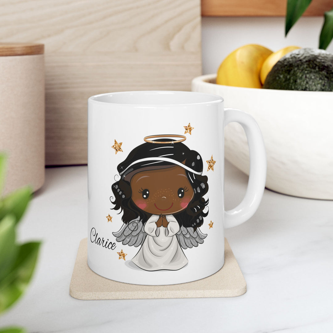 Personalized Enamel or Ceramic Mug - Angels
