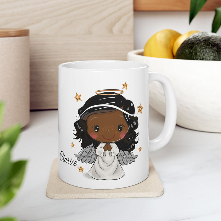 Personalized Enamel or Ceramic Mug - Angels