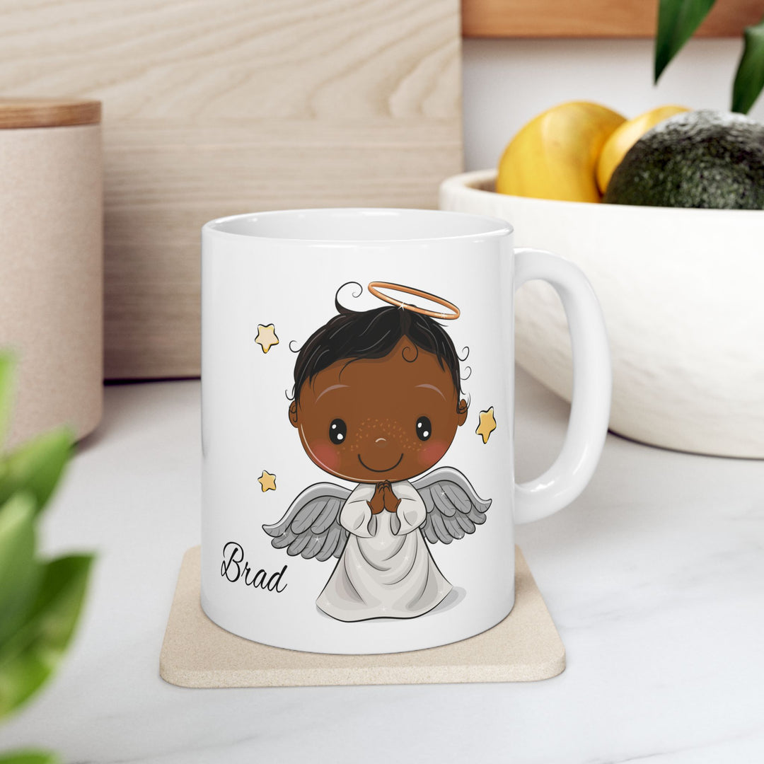 Personalized Enamel or Ceramic Mug - Angels