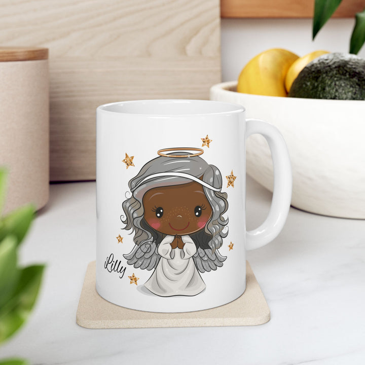 Personalized Enamel or Ceramic Mug - Angels