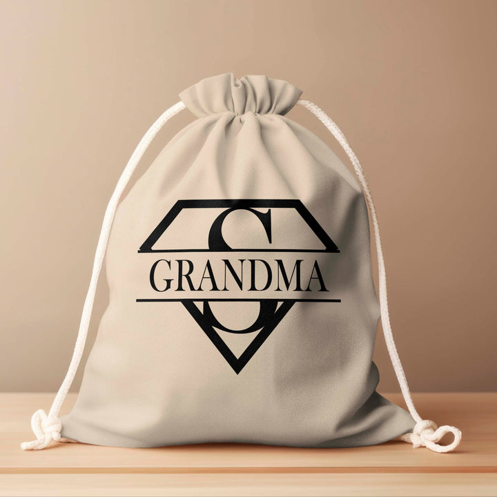 Personalized Multi-Purpose Draw String Bag - Super Hero