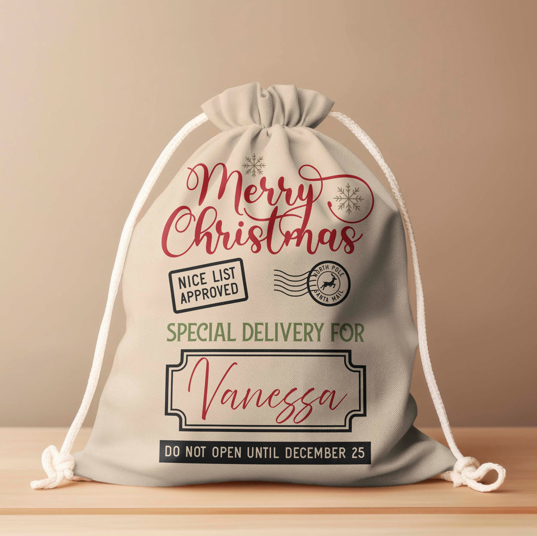 Personalized Multi-Purpose Draw String Bags