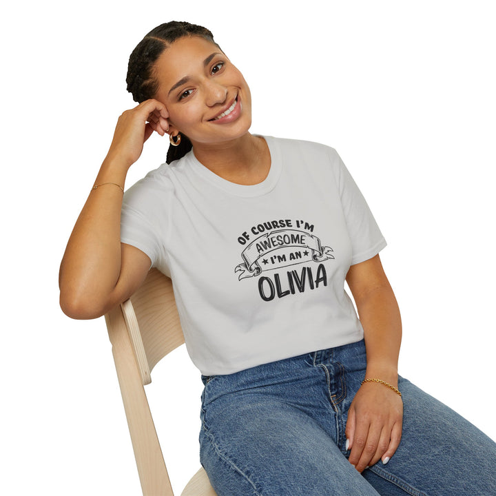 Personalized T-Shirt - Of Course I'm Awesome