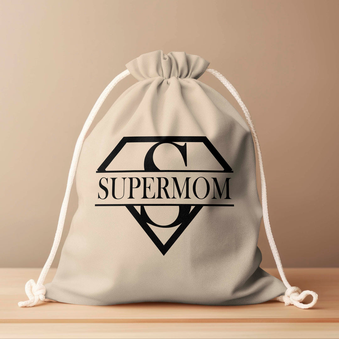 Personalized Multi-Purpose Draw String Bag - Super Hero