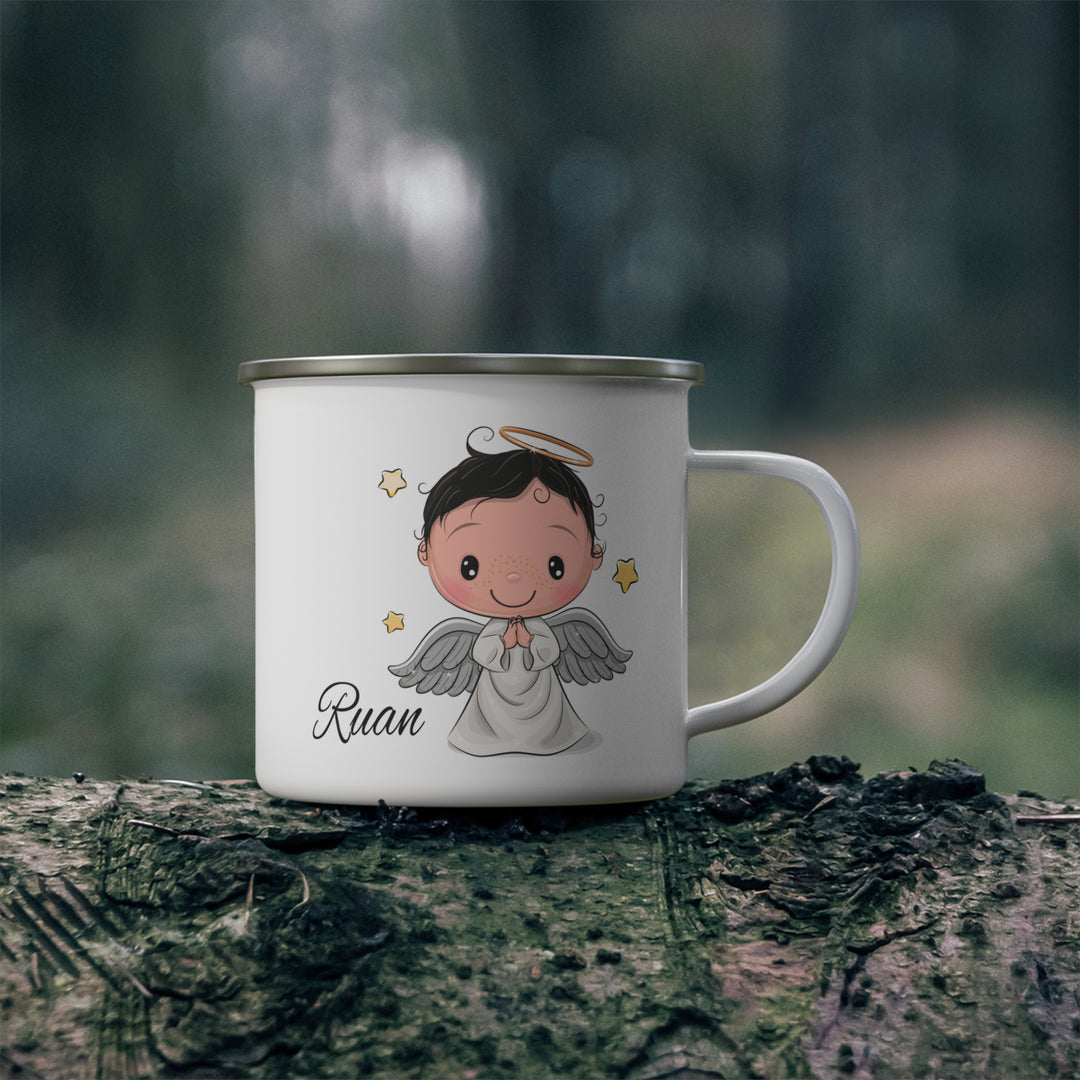 Personalized Enamel or Ceramic Mug - Angels