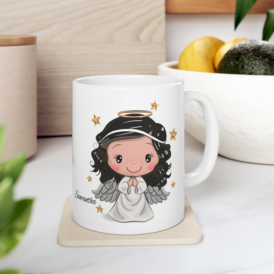 Personalized Enamel or Ceramic Mug - Angels