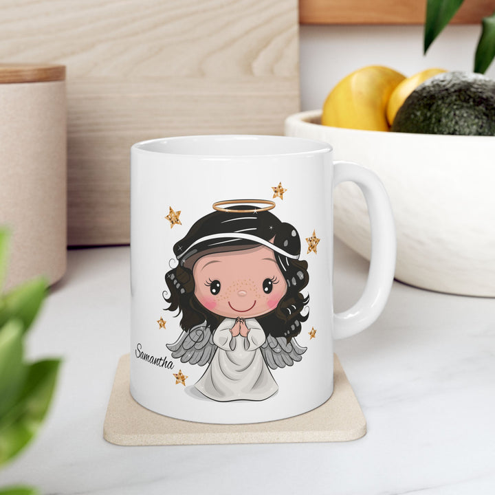 Personalized Enamel or Ceramic Mug - Angels