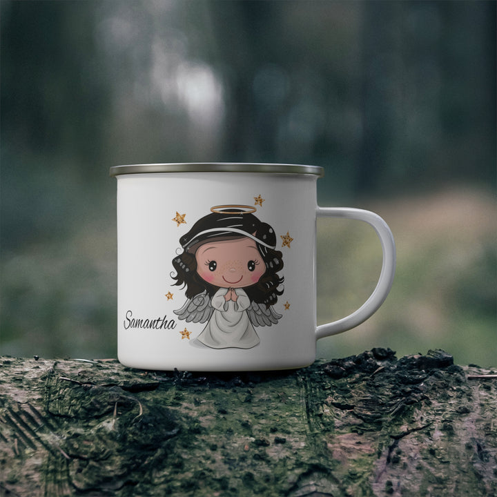 Personalized Enamel or Ceramic Mug - Angels
