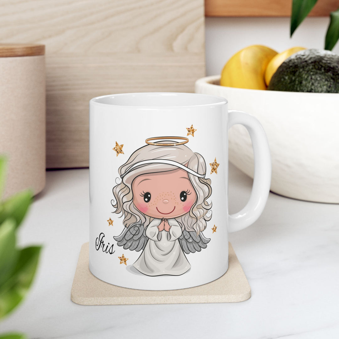 Personalized Enamel or Ceramic Mug - Angels