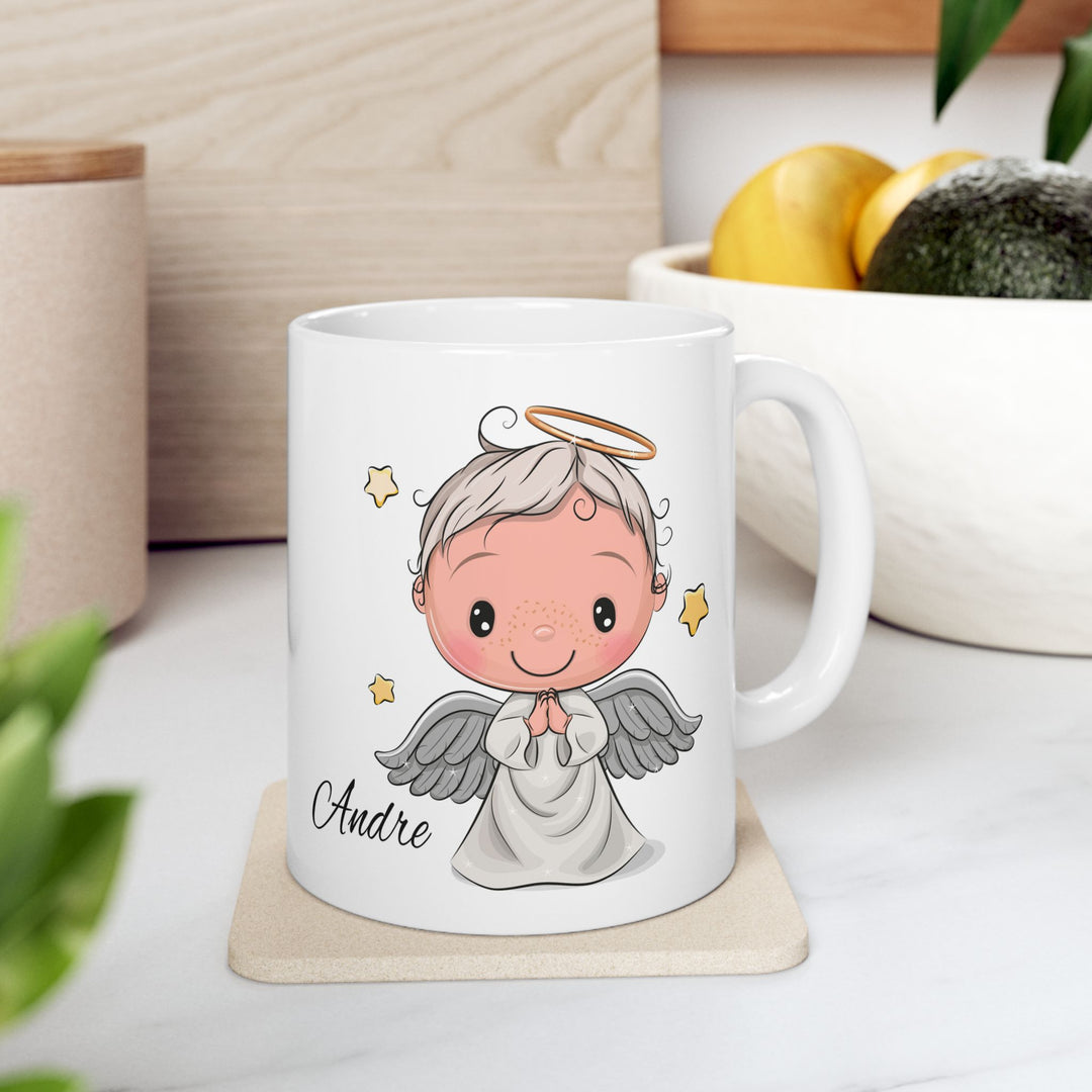 Personalized Enamel or Ceramic Mug - Angels