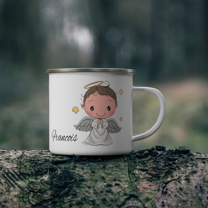 Personalized Enamel or Ceramic Mug - Angels