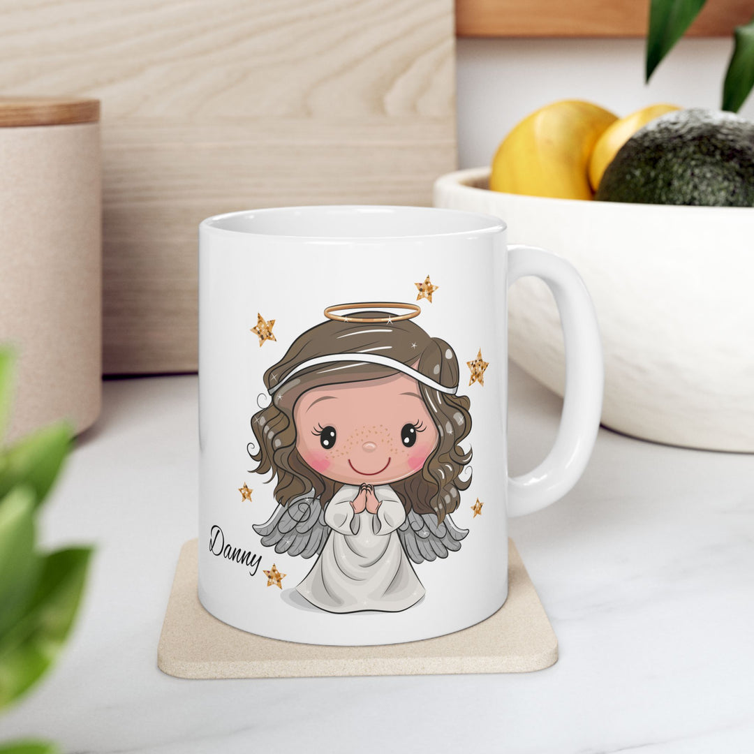 Personalized Enamel or Ceramic Mug - Angels
