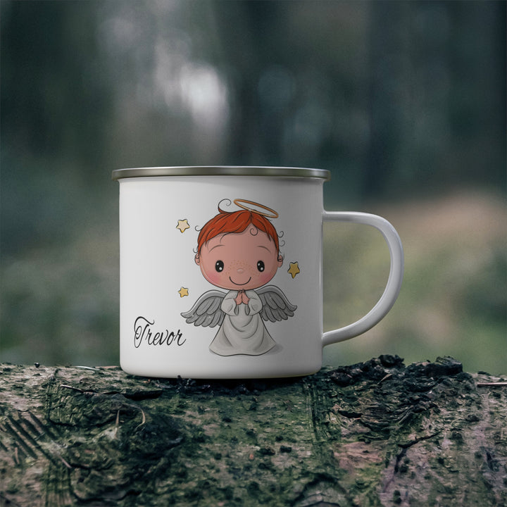 Personalized Enamel or Ceramic Mug - Angels