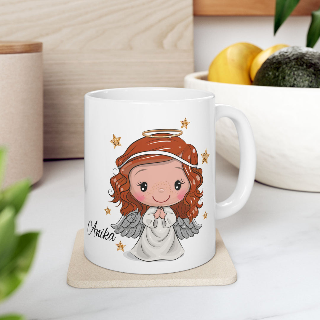 Personalized Enamel or Ceramic Mug - Angels
