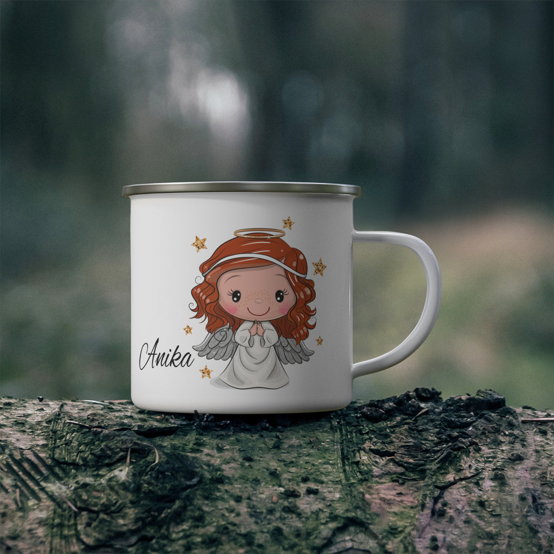 Personalized Enamel or Ceramic Mug - Angels