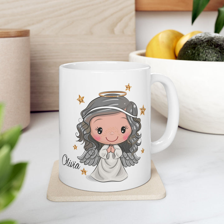 Personalized Enamel or Ceramic Mug - Angels
