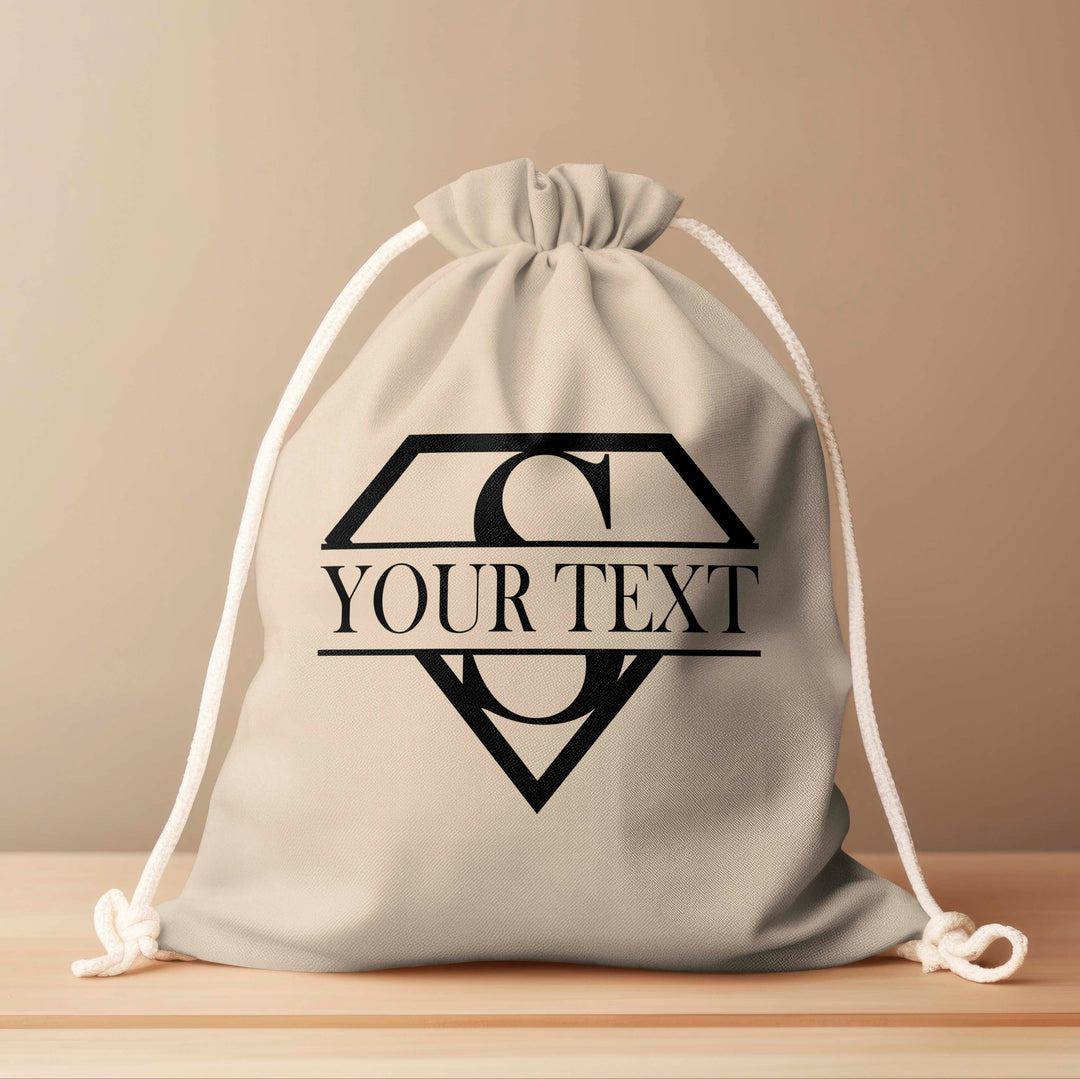 Personalized Multi-Purpose Draw String Bag - Super Hero